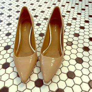 Coach Grand Pumps - Beige Patent Leather